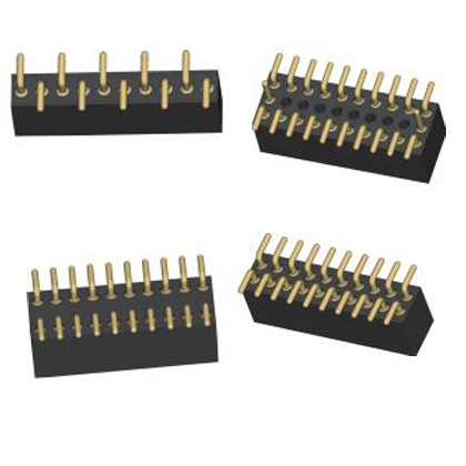 1.27mmMachined Female single/Dual/three Row SMT